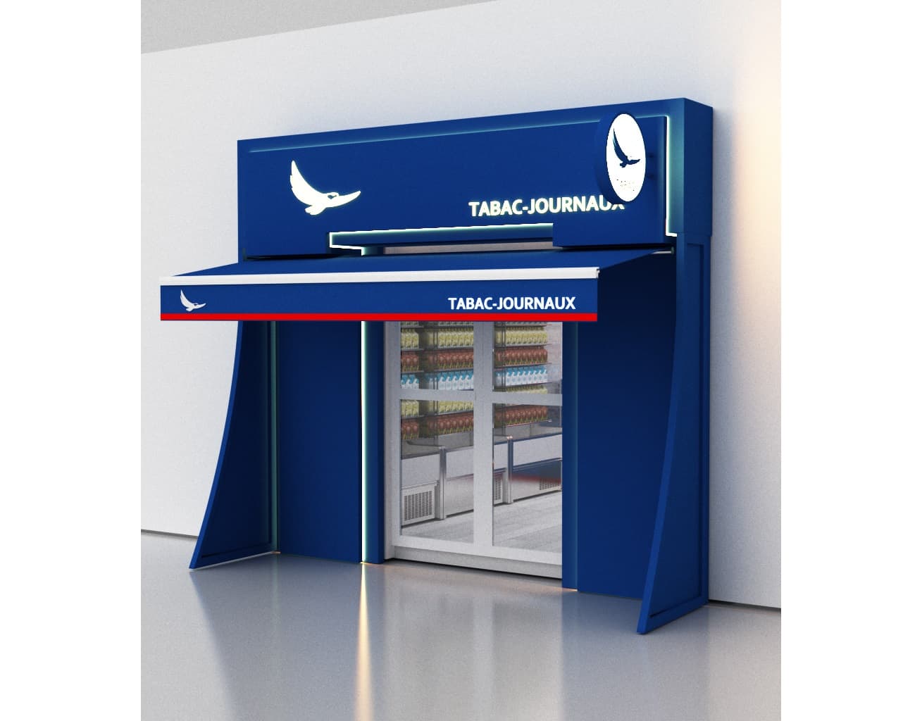 Winston Publicom structure modulaire tunisie, construction préfabriquée, stand modulaire